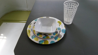 Tableware for our Trillium